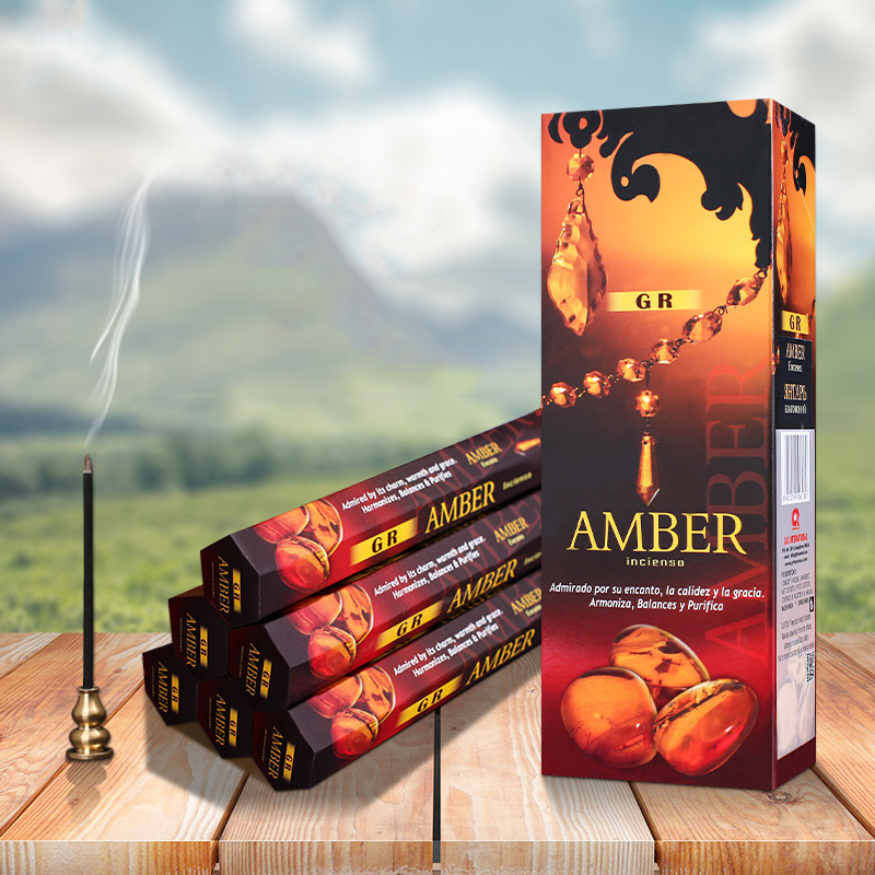 Amber Musk Oil - India Incense Amber Aroma Incense Stick