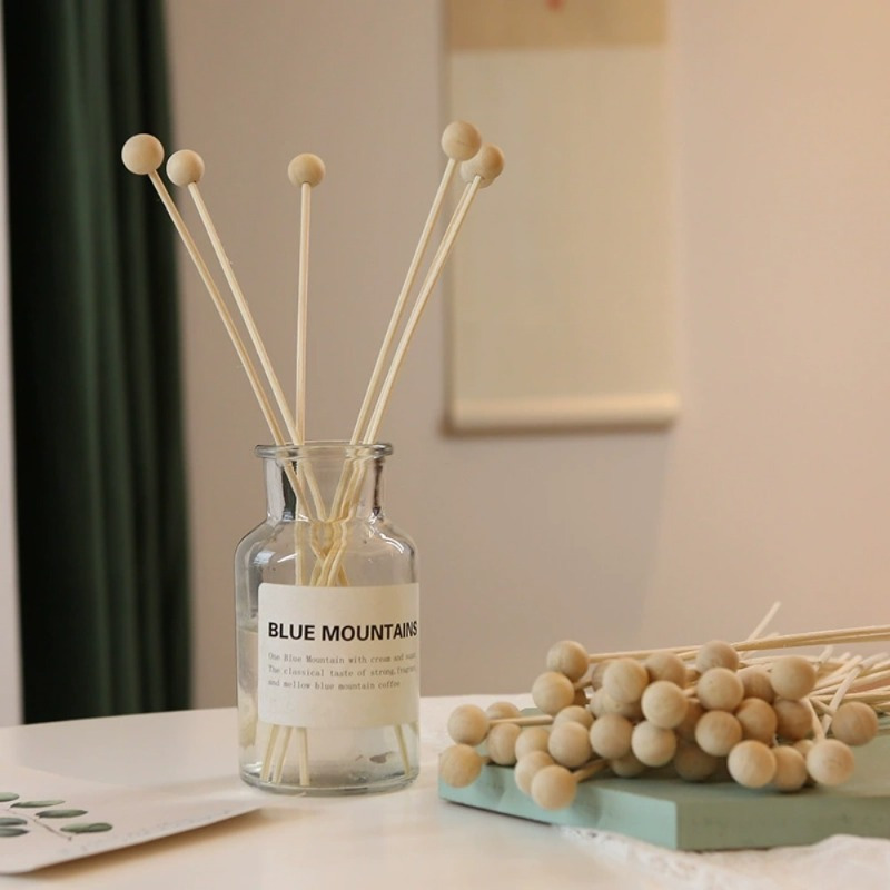Perfume Fragrance Stick - 30Pcs/Lot Fireless Wood Ball Aroma Reed