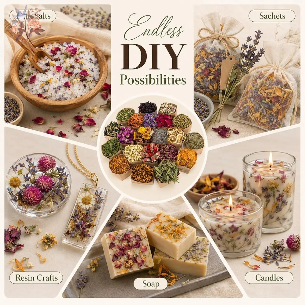 Dried Herbs Kit Flower Botanic - Perfume Fragrance Bulk review and price