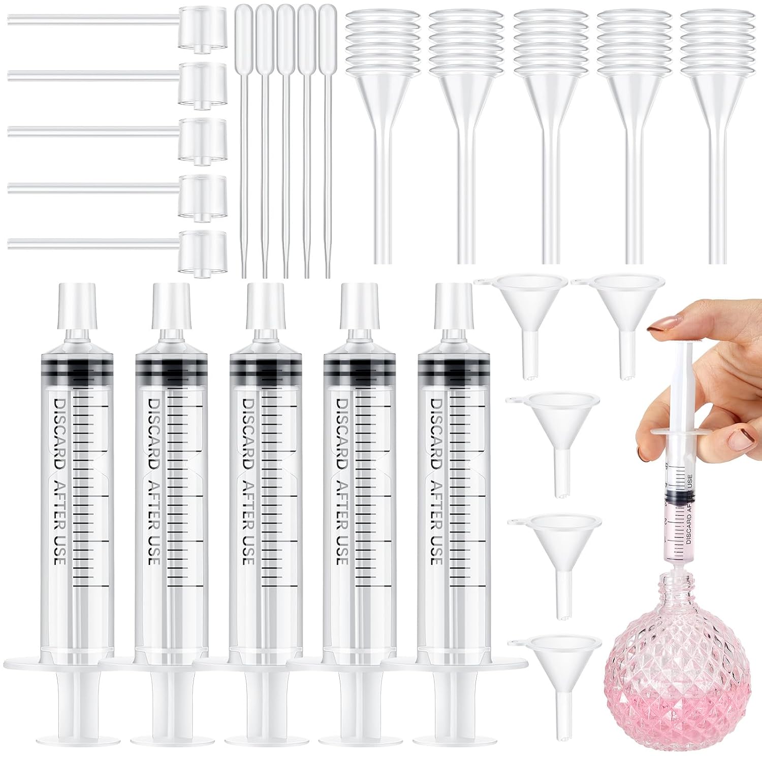 25/50PCS  perfume refill pump  - Perfume Quotes review and price