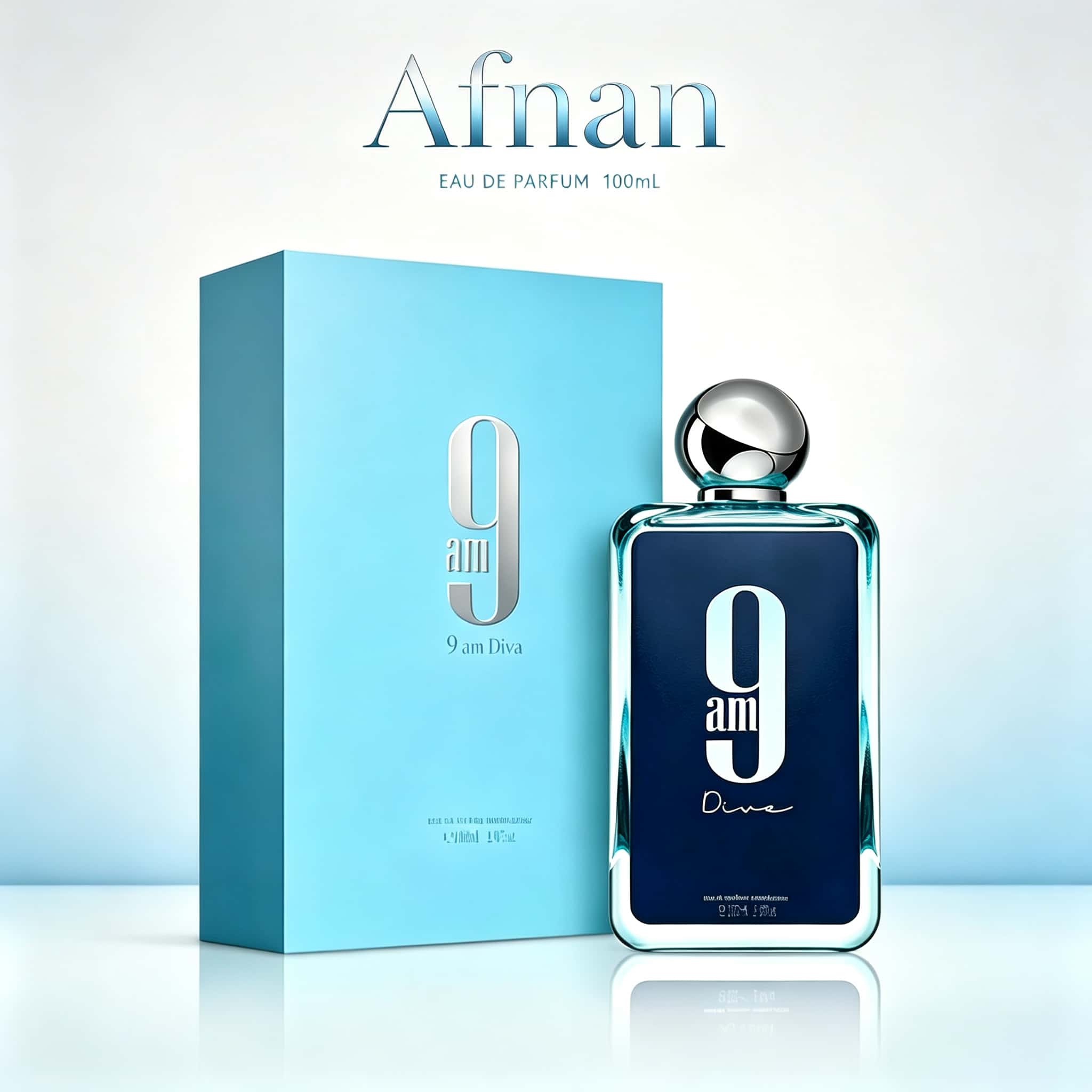 Afnan 9am Diva EDP 100ml Unise - Perfume Fragrance Blue review and price