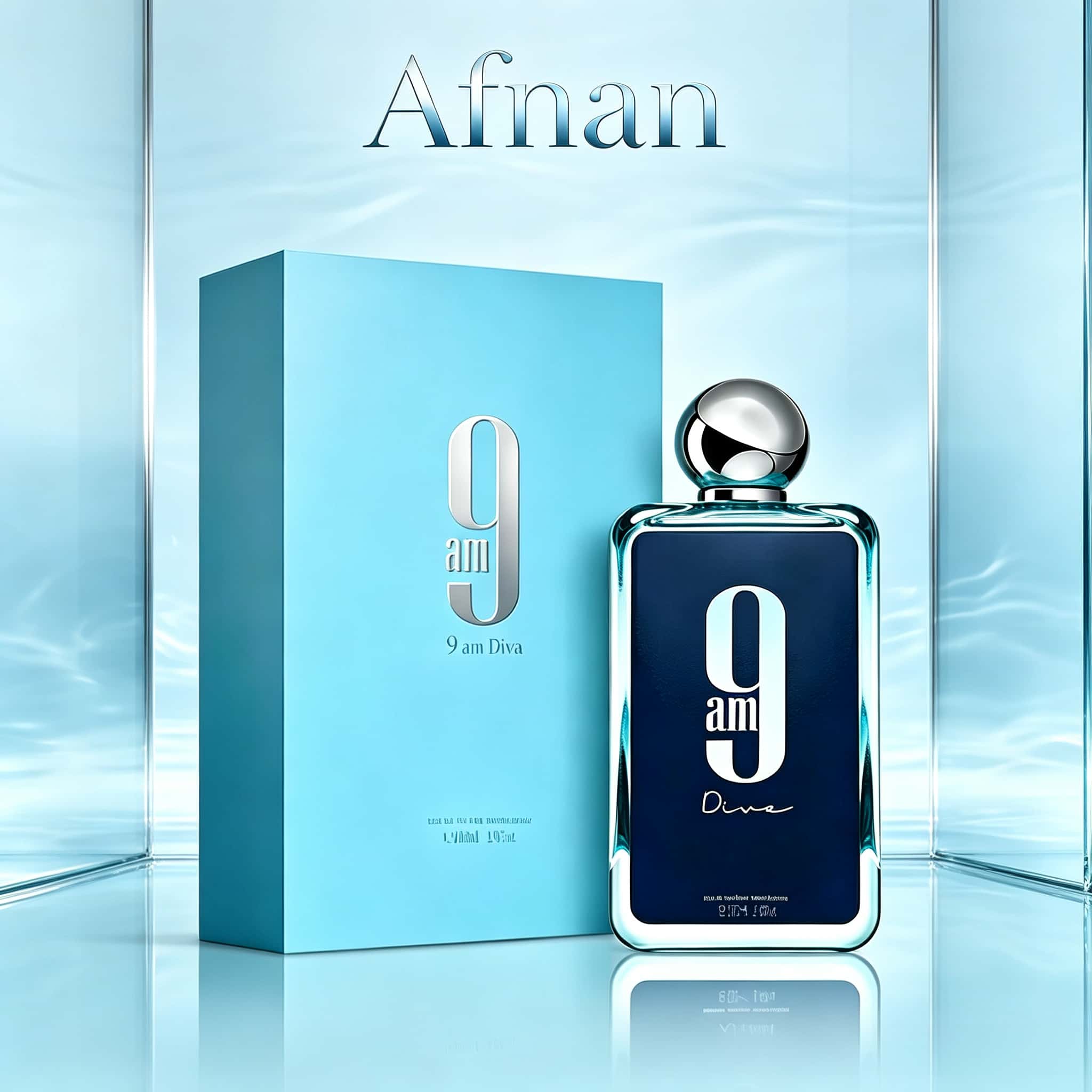 Afnan 9am Diva EDP 100ml Unise - Perfume Fragrance Blue review and price