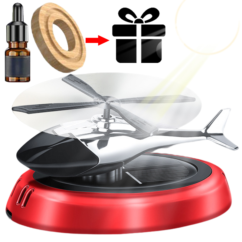 Helicopter Solar Rotating Car  - Perfume Gardenia Fragrance review and price