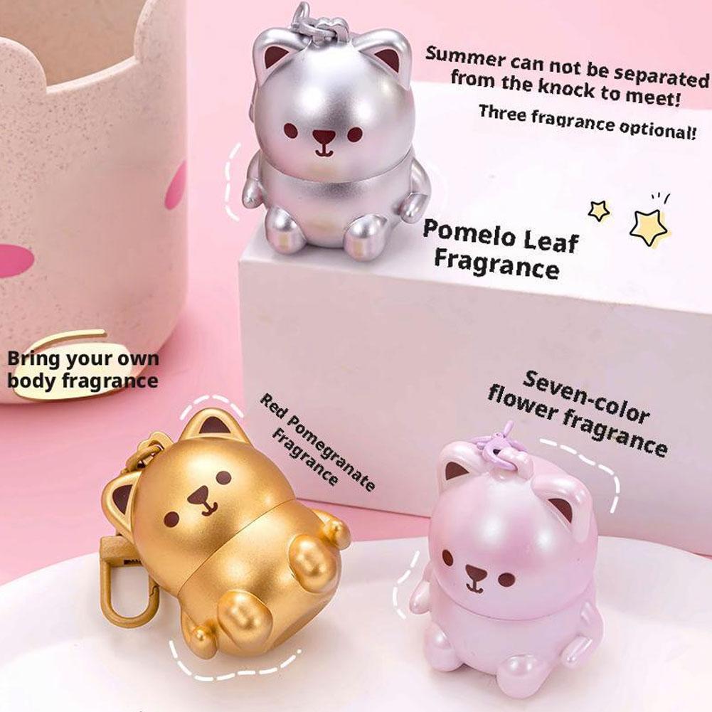 Cute Bear Shape Solid Perfume  - Perfume Fragrance Stick review and price